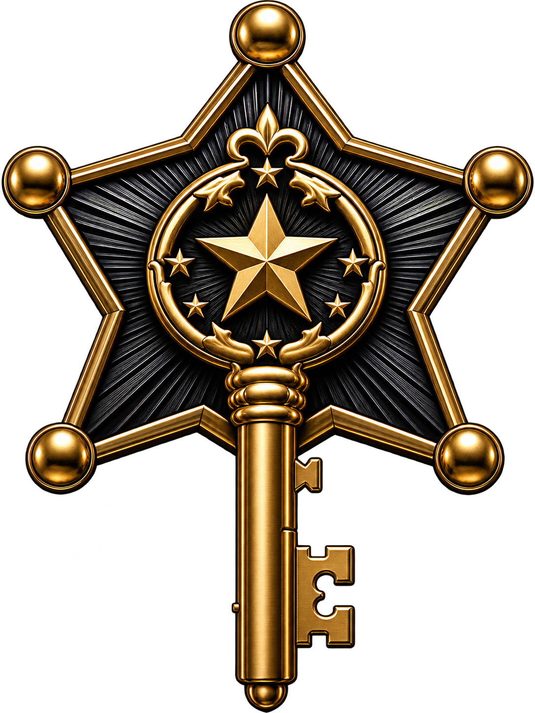 PatrolKey badge and key